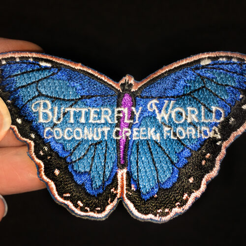 Butterfly World Blue Morpho Patch